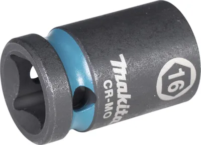 Produktbild von Makita E-16128 Steckschlüssel 1/2" SW16 Impact Black kurz
