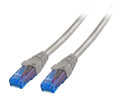 Obrázok produktu pre Patch kábel RJ45 Cat.6A U/UTP LSZH -- Premium 500MHz zelený 5m