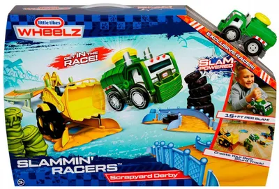 Produktbild von Little Tikes Slammin' Racers Scrapyard Derby, LKW, AA, Grün