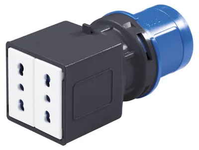 Image de Adaptateur pour prise industrielle 2P+T