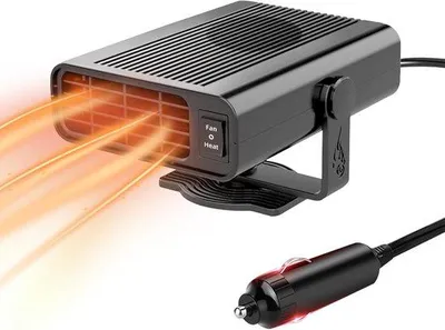 Immagine prodotto di Scaldatore per auto a 12 V con ventola per le fredde serate invernali