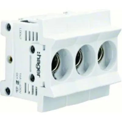 Image de Hager Socle de fusible D01,3x16A LD047
