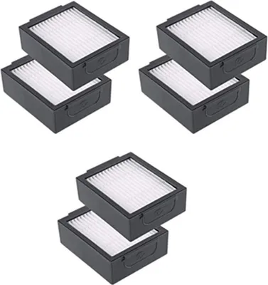 Produktbild von 6-Pack Ersatz Filter für iRobot Roomba e5 e5154 e6 i7 i7+ i7156 i1 i3 i4 i8 Luftfilter HEPA (Nicht für Combo J7+) Staubabsauger Ersatzteile