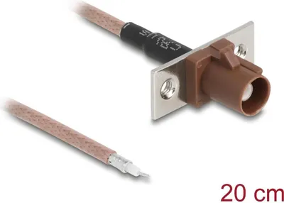 Zdjęcie produktu dla DELOCK Antennenkabel FAKRA F Buchse zu offenen Kabelenden RG