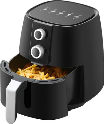 Produktbild von CLIPOP 3.8L Heißluftfriteuse mit Schneller Luftzirkulation, Antihaftbeschichtung, spülmaschinenfeste Körbe