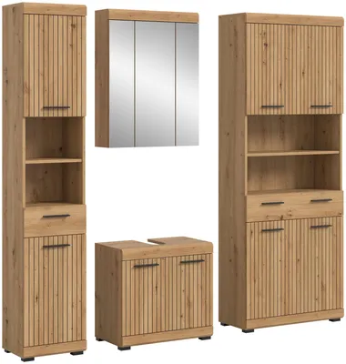 Produktbild von Badezimmer-Set Scout 2 | Artisan Eiche | 4-teilig ohne Aufsatzleuchte