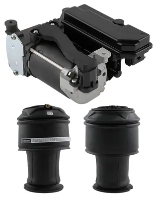 Zdjęcie produktu dla 2 sztuki tylnych mieszków pneumatycznych + sprężarka do Citroëna Grand C4 Picasso 5102GN 9682022980