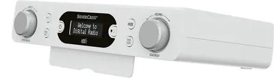 Produktbild von SILVERCREST® »SKR 3W D4« Unterbau Küchenradio DAB+ (weiß) -