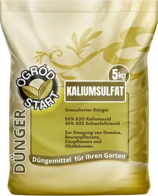 Produktbild von Kaliumdünger Schwefeldünger Kalium Dünger Gemüse Rasen Garten Kaliumsulfat 5kg