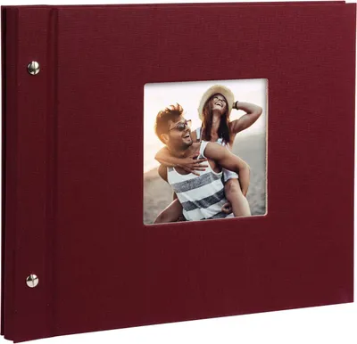 Immagine prodotto di Goldbuch 26972 Goldbuch Bella Vista bord. 30x25 Schraubalbum 40 schwarze Seiten
