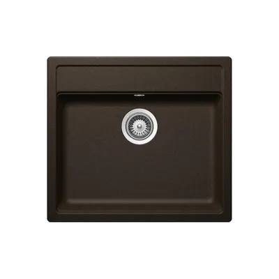 Produktbild von Schock Einbauspüle Flächenbündig Mono N-100 FB Bronze inkl. Resteschale
