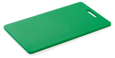 Produktbild von 8x HACCP Schneidbrett mit Griffloch grün 40 x 25 x 1,2 cm