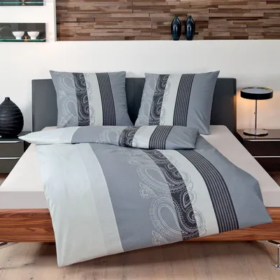 Produktbild von Janine Mako-Satin Bettwäsche Palermo 31015-08 135x200 cm + 80x80 cm