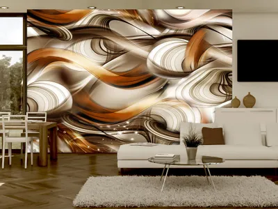 Produktbild von Vlies Fototapete 400x280 cm Tapeten Wandtapete XXL Wand Abstrakt a-A-0224-a-b