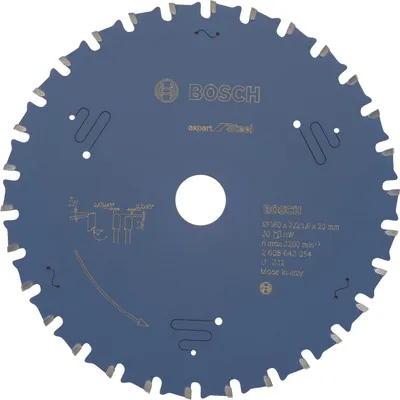 Produktbild von EXPERT Steel Kreissägeblatt, 160x2/1,6x20 mm, Z30