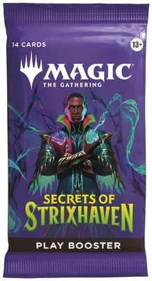 Produktbild von Magic: The Gathering – Secrets of Strixhaven: Booster-Pack Englisch