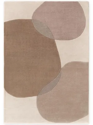 Produktbild von Villeroy & Boch Wollteppich Ovia, Creme Beige, handgewebt, wärmeisolierend - 160x230 cm