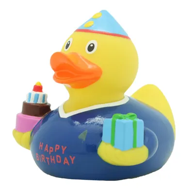Produktbild von LiLaLu 1980 Badeente "Geburtstag Junge"