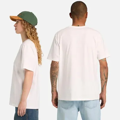 Immagine prodotto di TIMBERLAND TB0A6WWT-100 T Shirt Uomo Manica Corta-WHITE , XL