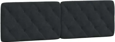 Immagine prodotto di Cuscino Testiera Nero 160 cm in Velluto