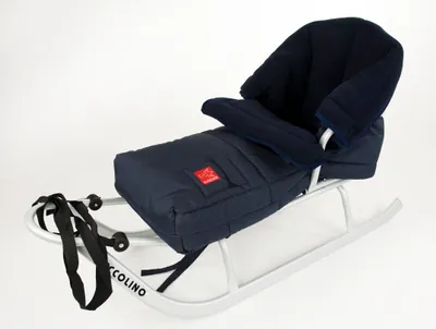 Produktbild von Kaiser Schlitti, Baby-Transporttasche, Blau, Fleece, Polyester, Junge/Mädchen, 380 mm, 700 mm