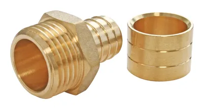 Immagine prodotto di SOMATHERM FOR YOU - Raccordo diritto a innesto per tubo PER Ø16 - maschio diritto 15/21 (1/2") - confezione da 2 pezzi