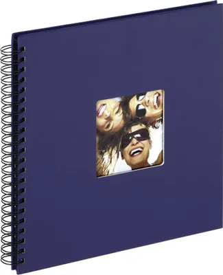 Immagine prodotto di Walther Fun blu 30x30 50 pagine nere a spirale SA110L