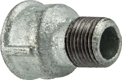 Produktbild von Temperguss-Gewindefitting verzinkt Reduziermuffe, IG x AG 1 1/4 x 3/4 Zoll, Typ 246, DVGW