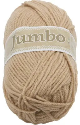 Imagen del producto de Hilo JUMBO - 100 gramos, 147 metros - Color beige