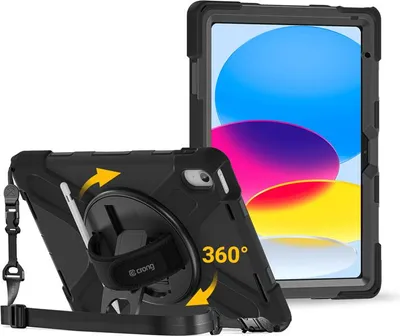 Image de Étui pour iPad 11 A16 2025, 10,9 2022 Blindé pour tablette CRONG DEFENDER PLUS