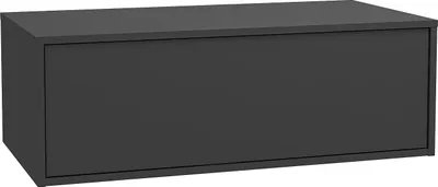 Produktbild von Bad-Hängeschrank für Waschbecken - Anthrazit - 94 cm - TEANA II