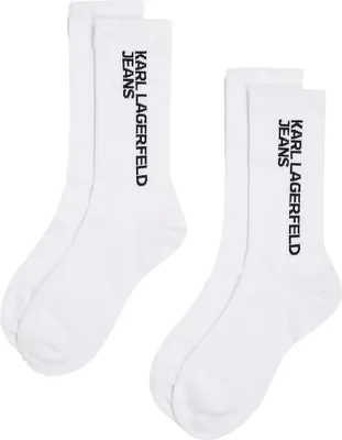 Produktbild von Karl Lagerfeld A1m47050 Socken 2 Paare Weiß EU 40-45 Herren Weiß EU 40-45