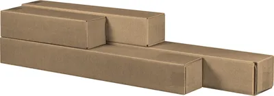 Produktbild von 10 x Teleskop-Versandhülse Versandkarton Faltkarton Verlängerung 105x105x870mm