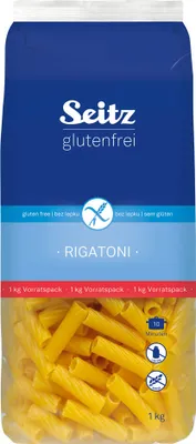 Produktbild von Seitz glutenfrei Rigatoni XL 1kg