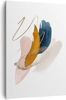 Produktbild von Bild auf Leinwand - Leinwandbild - Einteilig - Die Farben Abstraktion Stück - 70x100cm - Wand Bild - Wanddeko - Wandbilder - Leinwanddruck - Wanddekoration - Leinwand bilder - Wandbild - PA70x100-5100