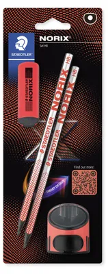 Image de STAEDTLER® 181 SBK2-2 Crayon à papier NORIX HB, lot de 100, 100 % PEFC