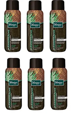 Image de Kneipp Bain moussant aromatique pour hommes, paquet de 6 (6 x 400 ml)