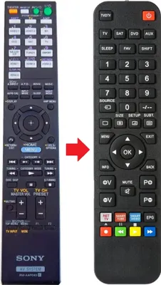 Produktbild von Fernbedienung geeignet für SONY RMAAP043 | STR-DH800 | STRDH800
