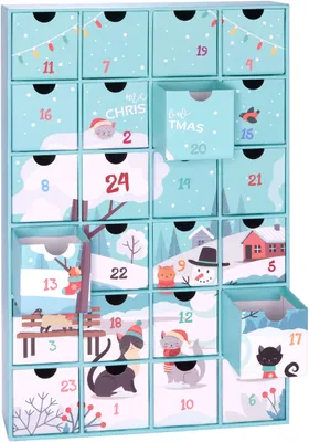 Produktbild von Adventskalender für Katzen zum Befüllen, BRUBAKER, Tierbedarf, Geschenk