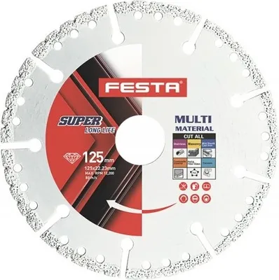 Produktbild von Diamantscheibe FESTA universal 125x22, 2mm