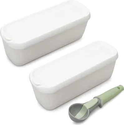 Produktbild von Selbstgemachte Eis-Set - Auslaufsichere Behälter - Spülmaschinenfest