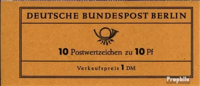Produktbild von Briefmarken Berlin (West) 1962 Mi MH3a (kompl.Ausg.) postfrisch Bedeutende Deutsche