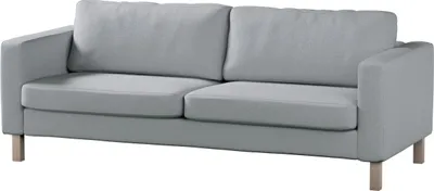 Produktbild von Dekoria Bezug für Karlstad Schlafsofa, grau, Bezug für Karlstad 3-Sitzer ausklappbar