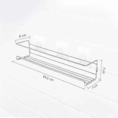 Produktbild von Kräuterregal - 4 Stück - Hängendes Kräuterregal - Kräuterorganizer - Hängendes Kräuterregal - Küchenorganizer - Für die gewünschte Ordnung in Ihrer Küche!