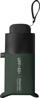 Produktbild von MUCAI 5 FALTING Women wasserdichte winddichte Sonne UV Regenschutz Mini Regenschirm-Grün