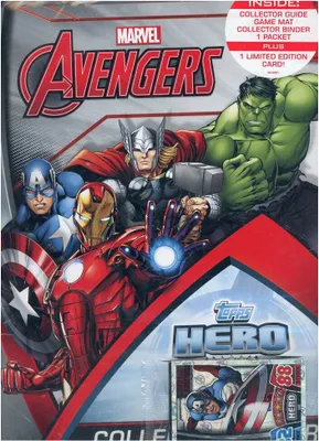 Produktbild von Topps - Hero Attax Avengers - Sammelkarten - 1 Starter