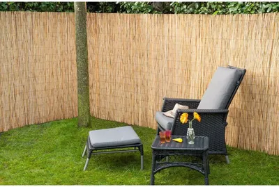 Immagine prodotto di Stuoia per la privacy del giardino naturale 1,5x5 m in bambù