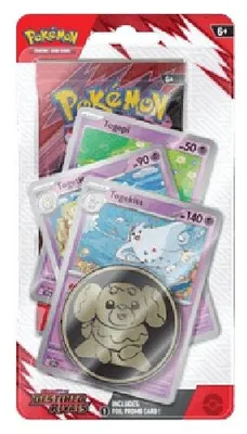Produktbild von Pokemon Destined Rivals: Togekiss Premium Checklane Blister