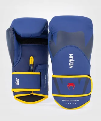 Produktbild von Venum Challenger 4.0 Boxhandschuhe 8oz Gelb Blau