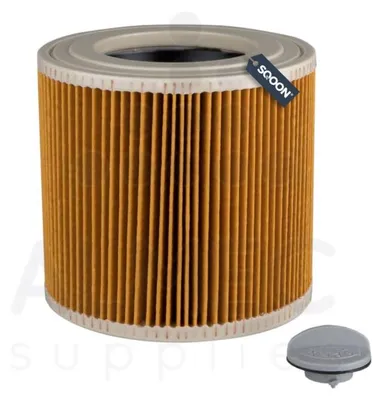 Produktbild von SQOON® Staubsaugerfilter für Kärcher WD1, WD2 & WD3 – Ersatz für 6.414-552.0 – Zylinderfilter